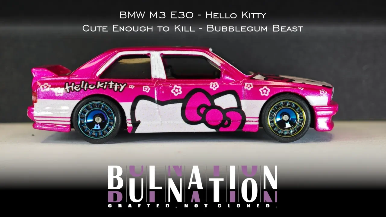 BMW M3 E30 - Hello Kitty Cute Enough to Kill - Bubblegum Beast