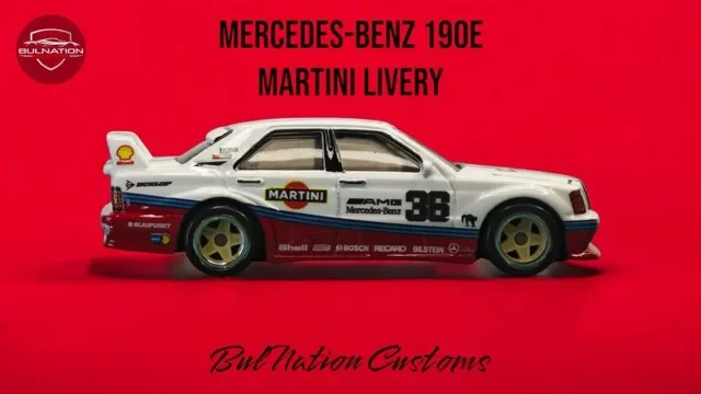 Mercedes-Benz 190E - Martini Racing