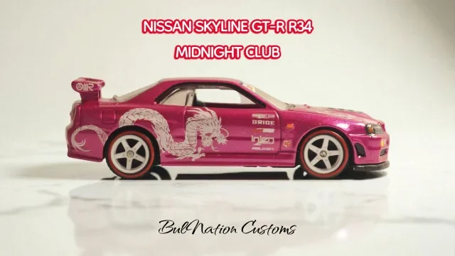 Nissan Skyline GT-R R34 - White Dragon