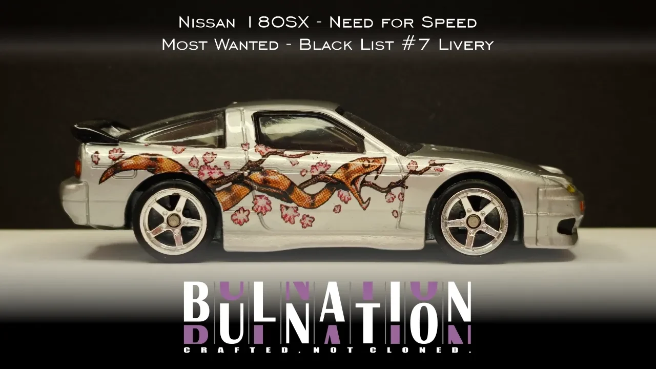 Nissan 180SX - Need for Speed - Most Wanted - Black List #7 Livery