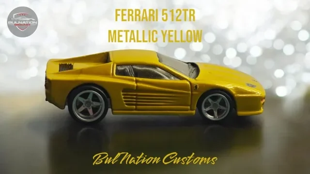Ferrari 512TR - Metallic Yellow
