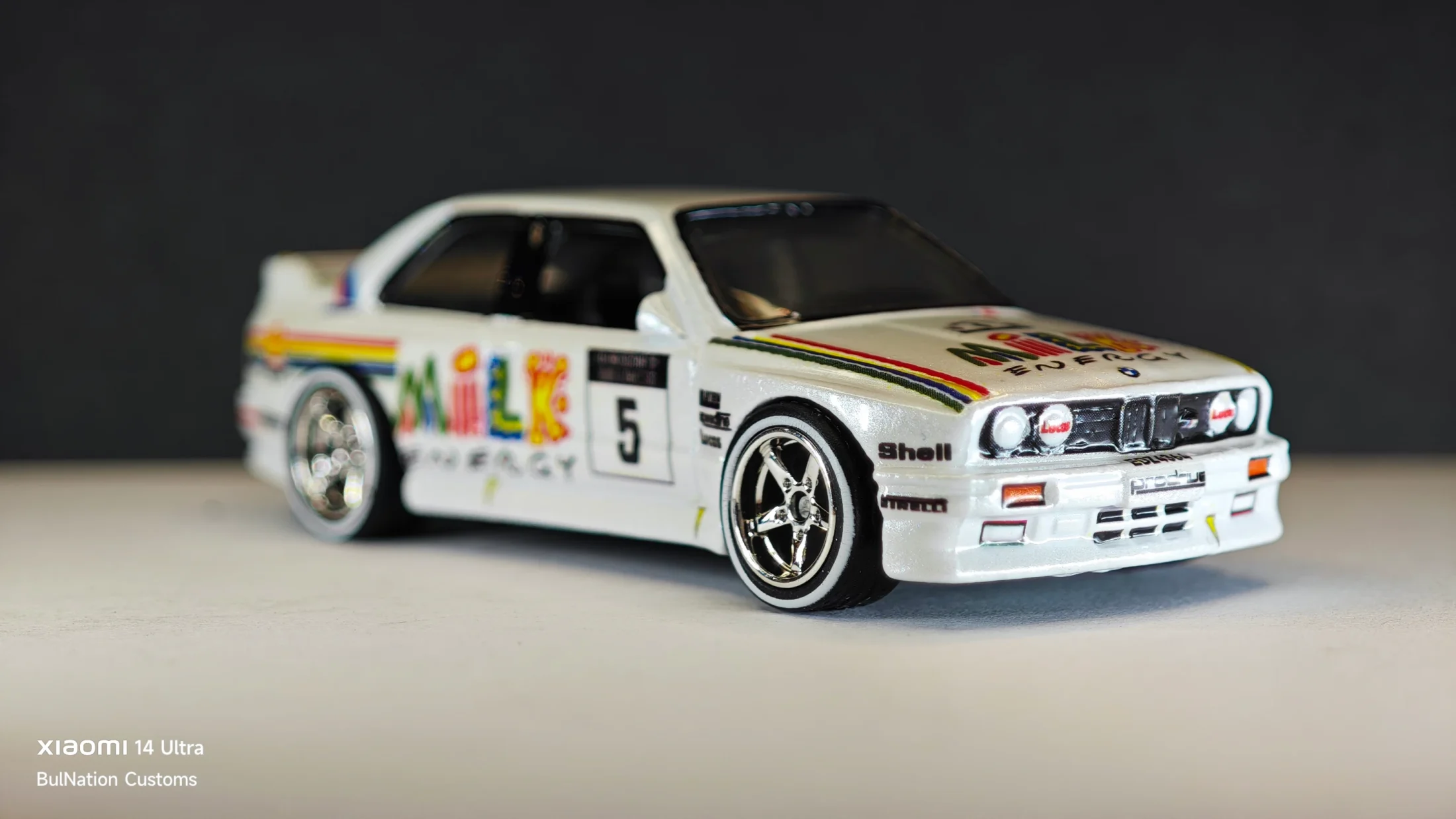 BMW M3 E30 - Rally 1000 Lakes - Ari Vatanen #5 Milk Energy — 3