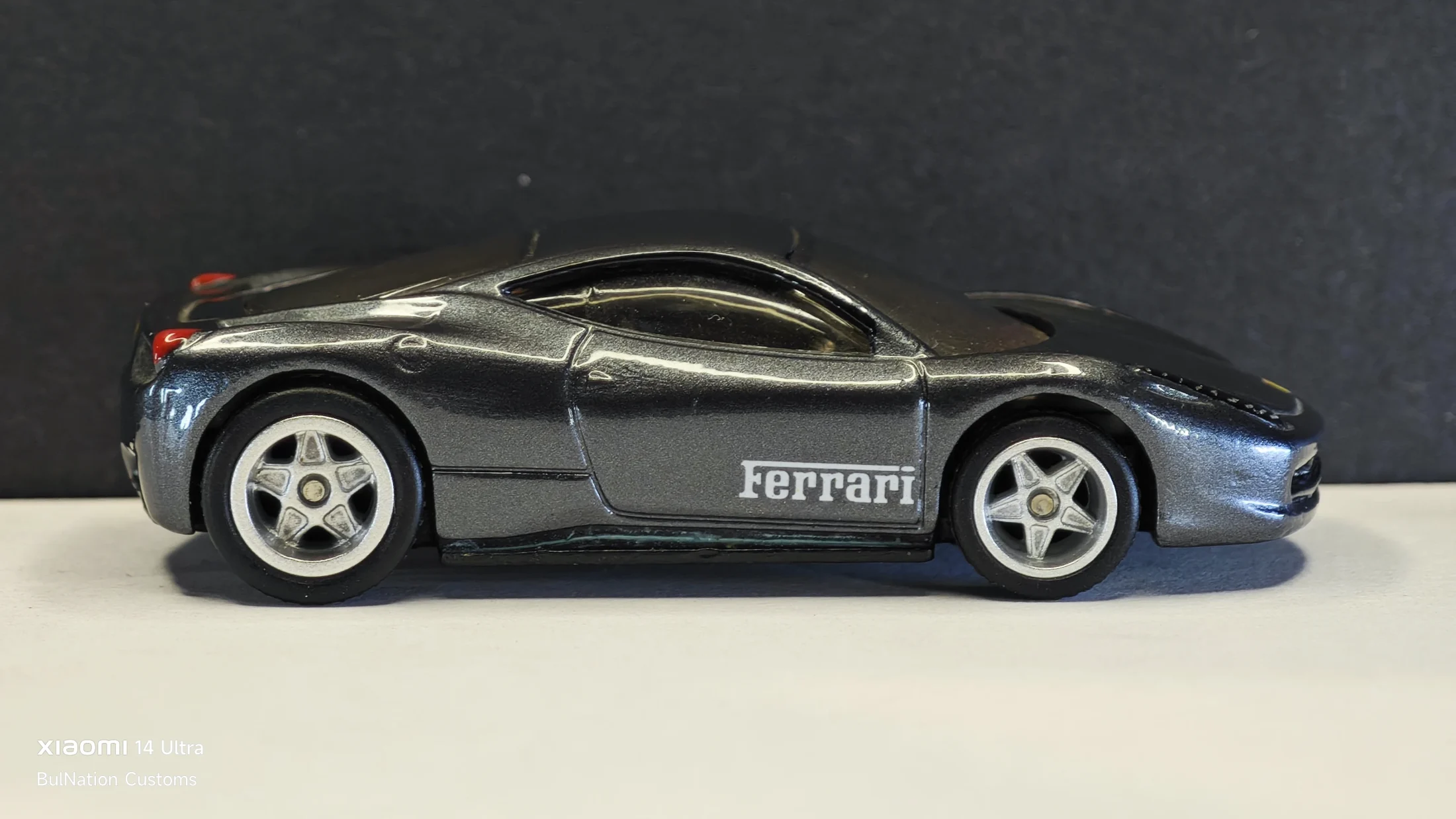 Ferrari 458 Italia – Grigio Phantom - Italian Ghost – Silver Precision — 2