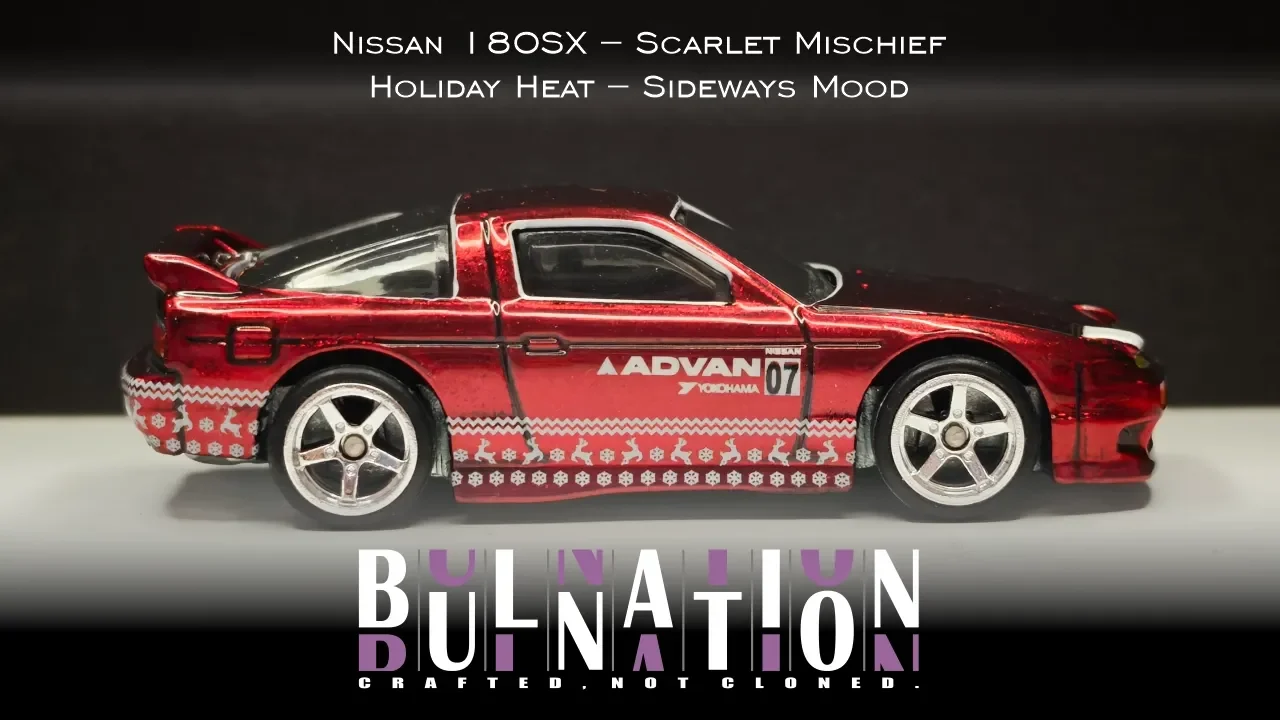 Nissan 180SX - Scarlet Mischeif - Holiday Heat - Sideways Mood